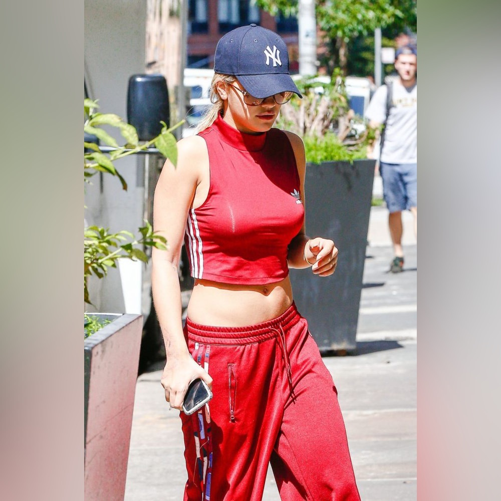 Adidas x Rita Ora SET - BNWT collectors Paint by numbers wide leg soft pants
